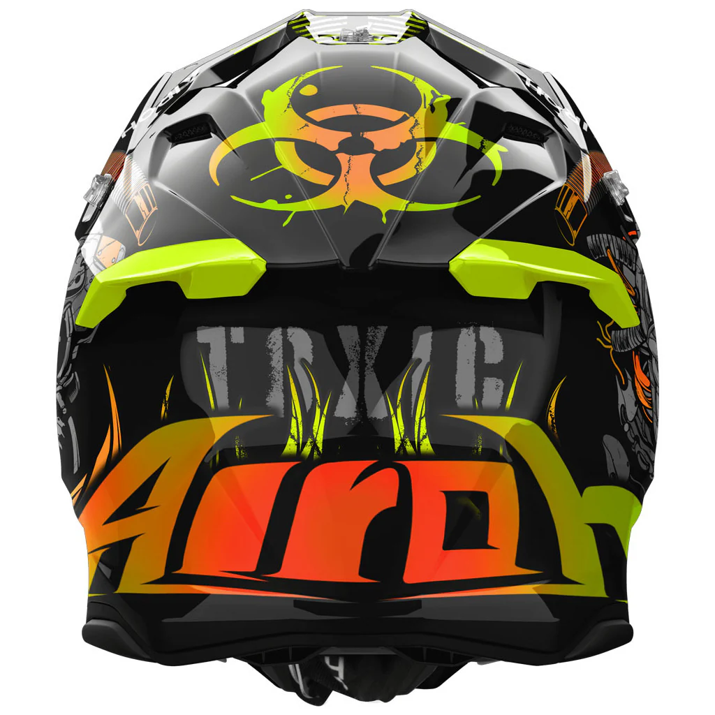Airoh - Twist 3 Toxic Black/Yellow Gloss Helmet - Image 3