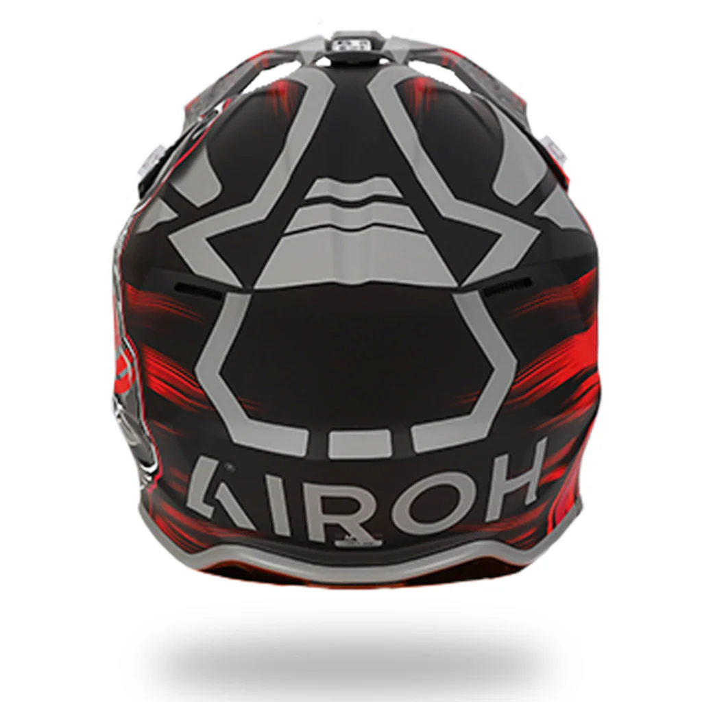 Airoh - Wraaap Cyber Red/Black Helmet - Image 3