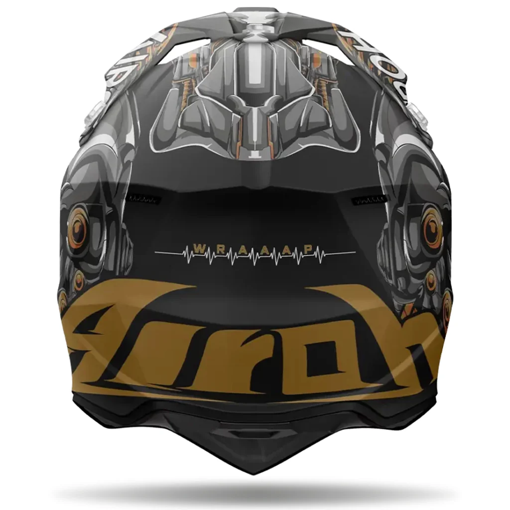 Airoh - Wraaap Cyborg Helmet - Image 2