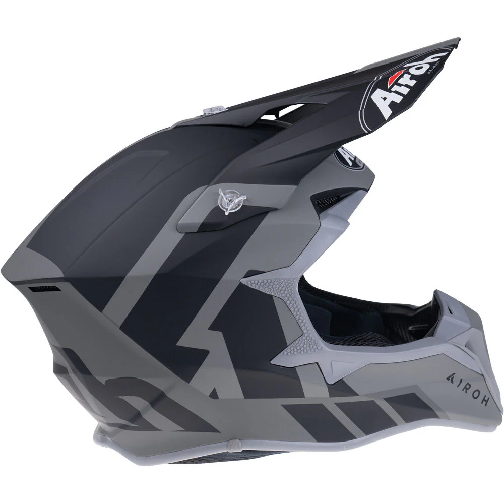 Airoh - Wraaap Reloaded Black/Grey Helmet - Image 3