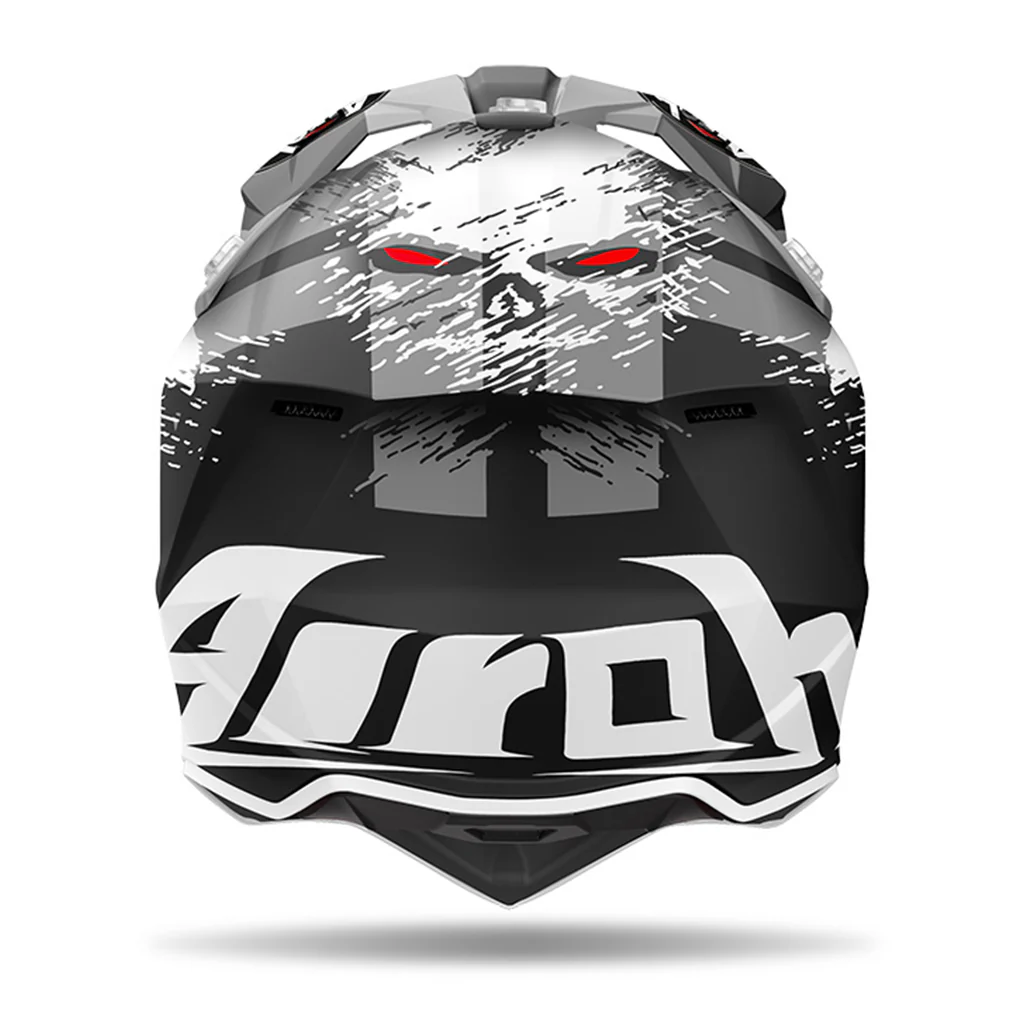 Airoh - Wraap Demon Black/White Helmet - Image 2