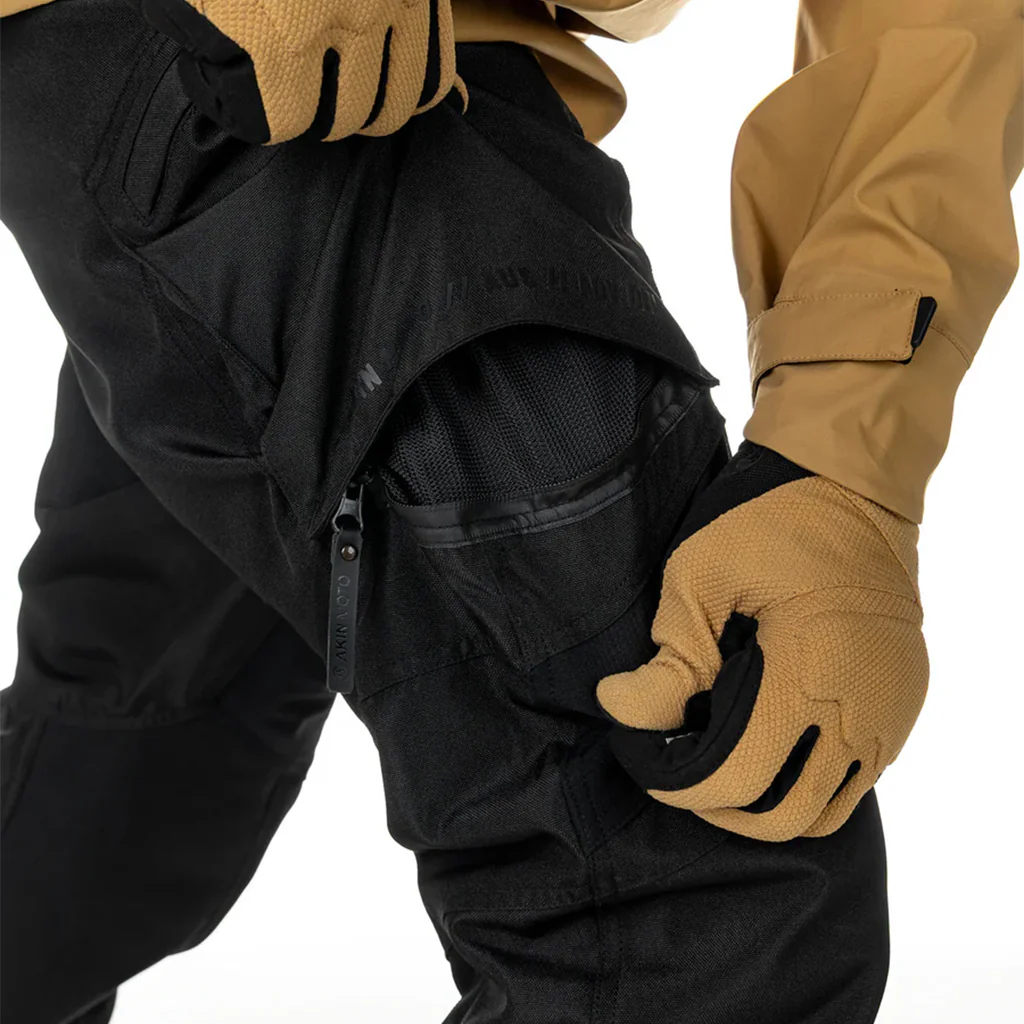 Akin Moto - Alpha 2.0 Black Motorcycle Pants - Image 8