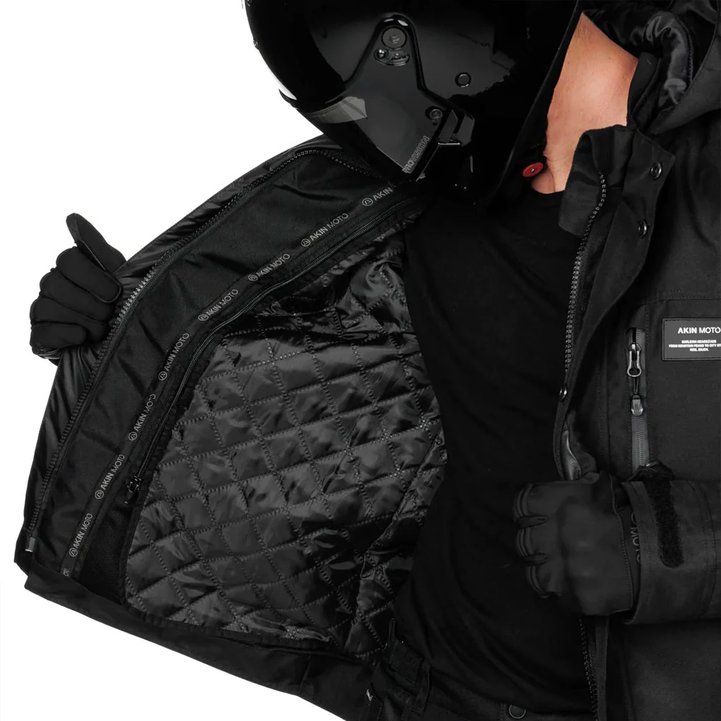 Akin Moto - Alpha 4.0 Black Jacket - Image 9