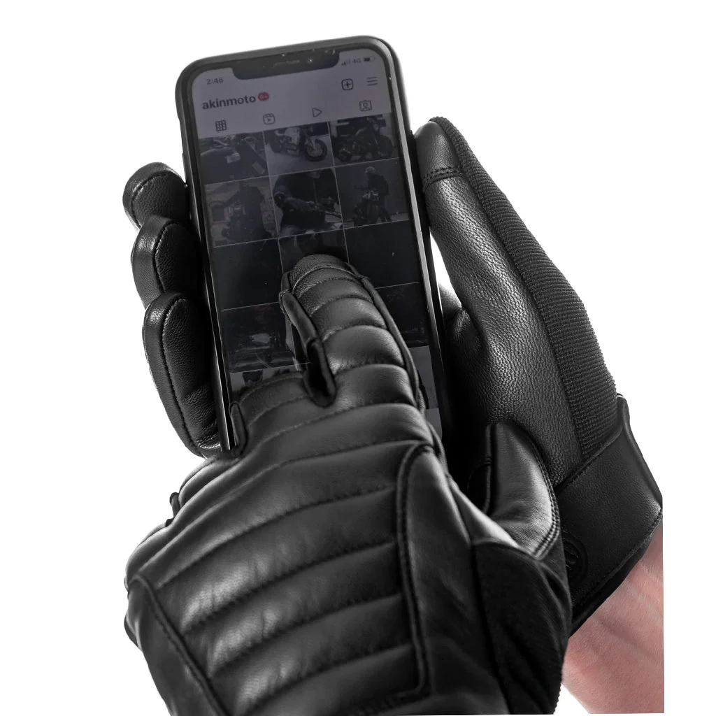 Akin Moto - Brawler Black Gloves - Image 3