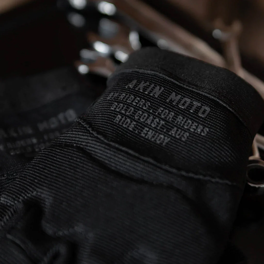 Akin Moto - Grenade Black Gloves - Image 6
