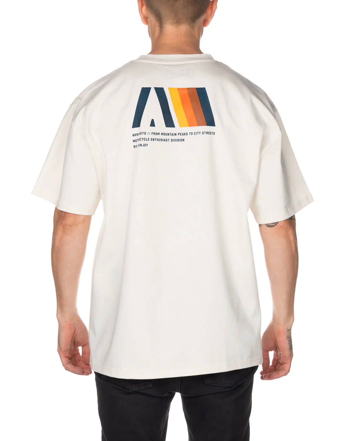 Akin Moto - Lomond White Tee - Image 2