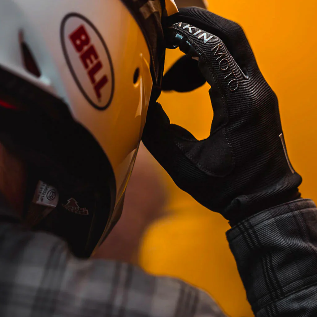Akin Moto - Raider Black MX Gloves - Image 4