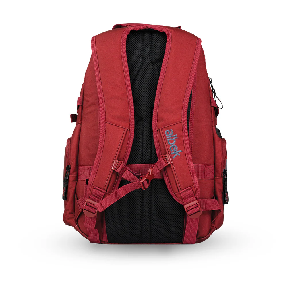 Albek - Dudley Burgundy Backpack - Image 2