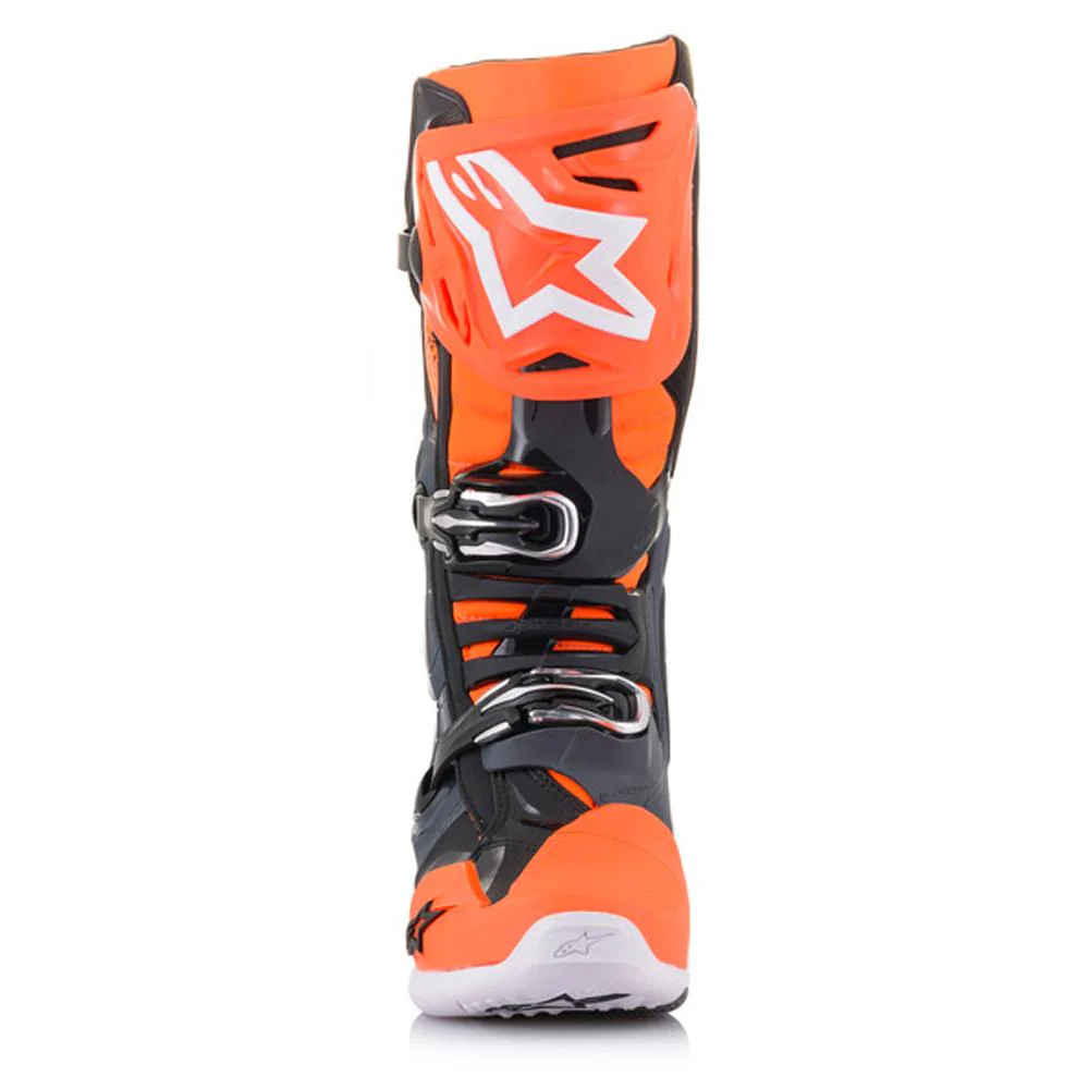 Alpinestars - Tech 10 Orange/Grey MX Boots - Image 4