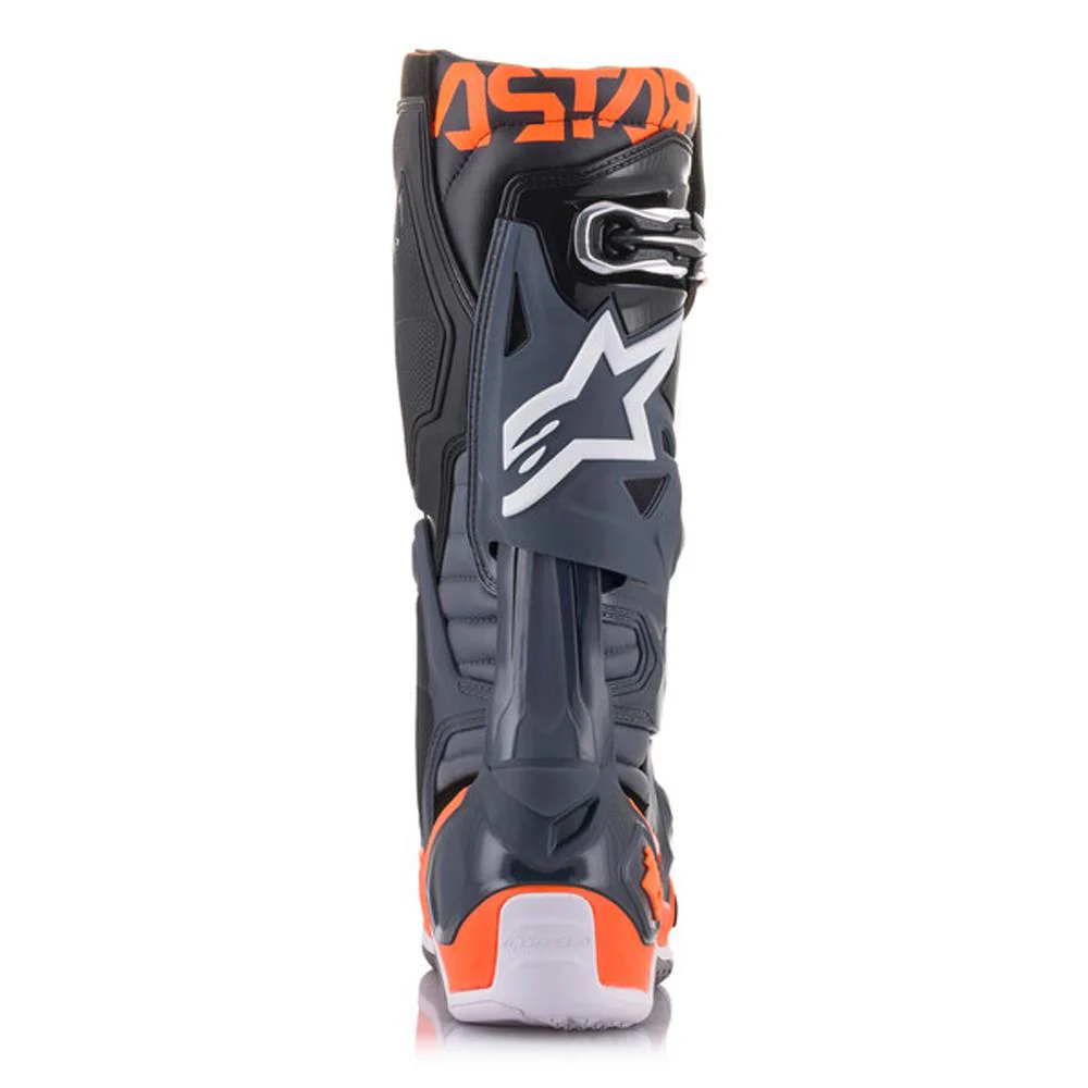 Alpinestars - Tech 10 Orange/Grey MX Boots - Image 5