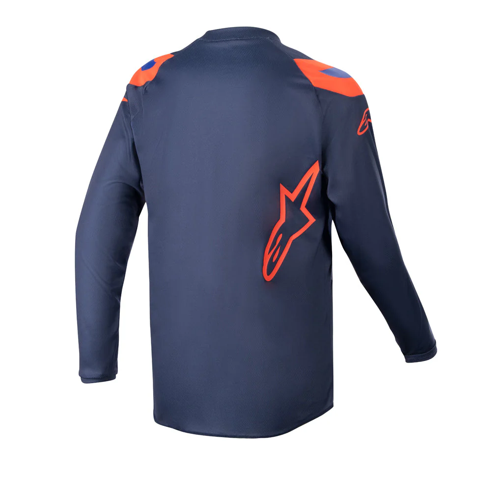 Alpinestars - 2023 Youth Racer Narin Navy/Orange Jersey - Image 2