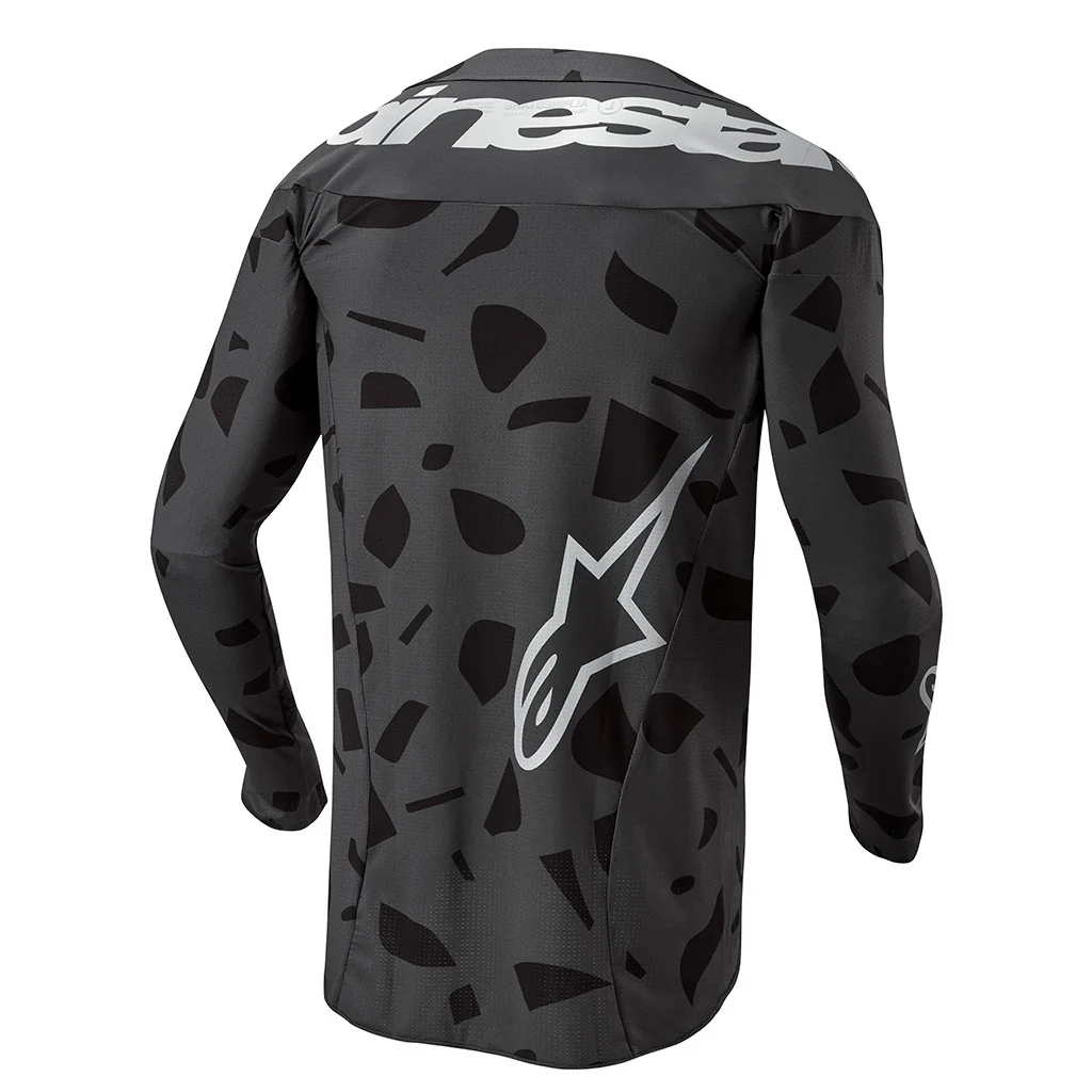 Alpinestars - 2024 Techstar Graphite Black/Grey/Silver Jersey - Image 2