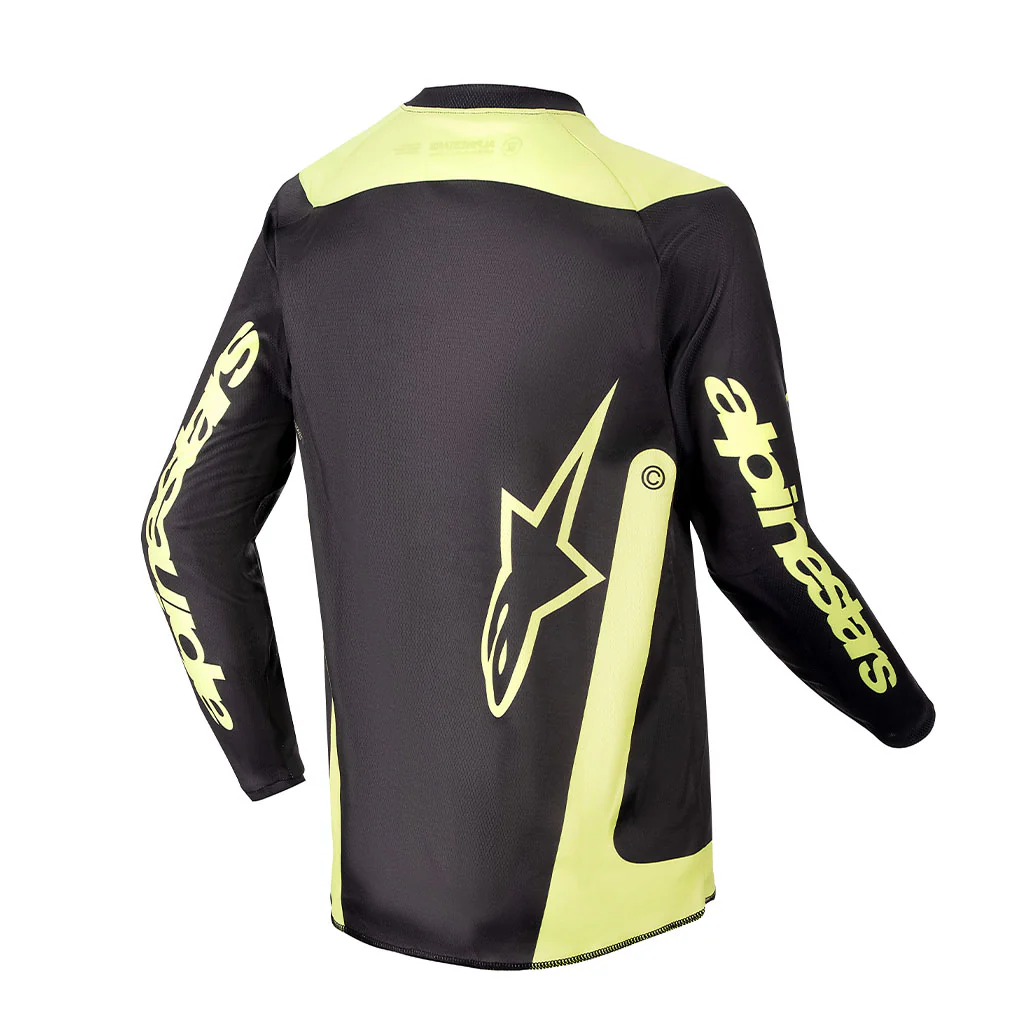 Alpinestars - 2024 Youth Racer Lurv Black/Yellow Jersey - Image 2