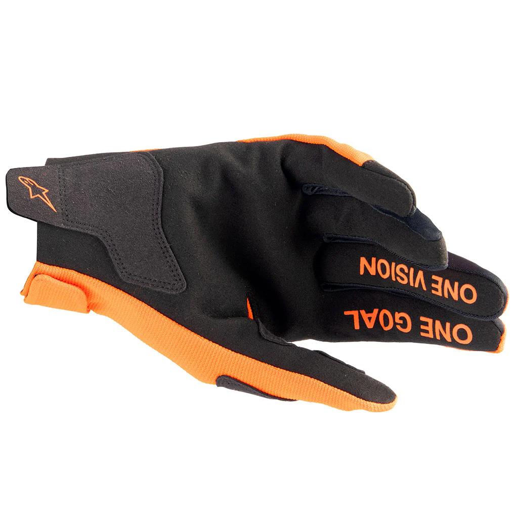 Alpinestars - 2025 Youth Radar Hot Orange/Black Gloves - Image 2