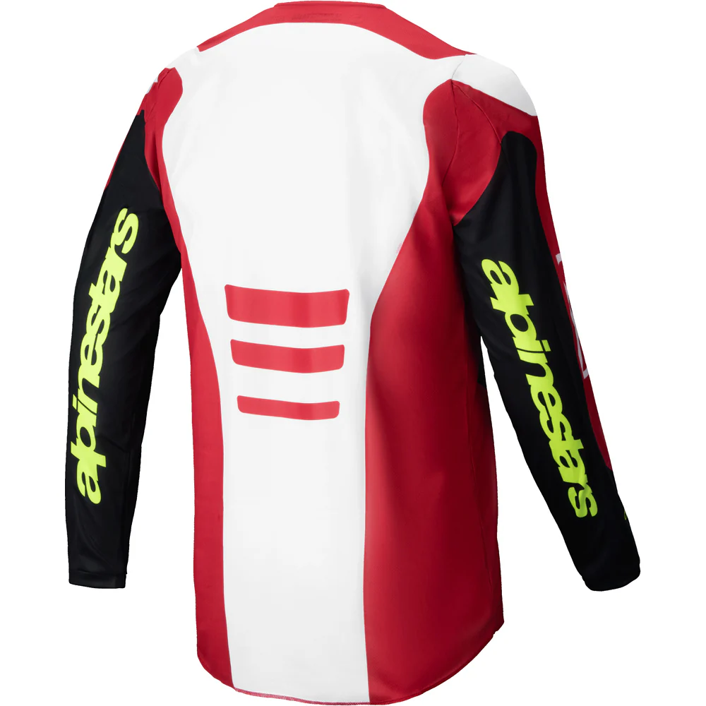 Alpinestars - 2025 Fluid Haul Bright-Red Black Jersey - Image 2