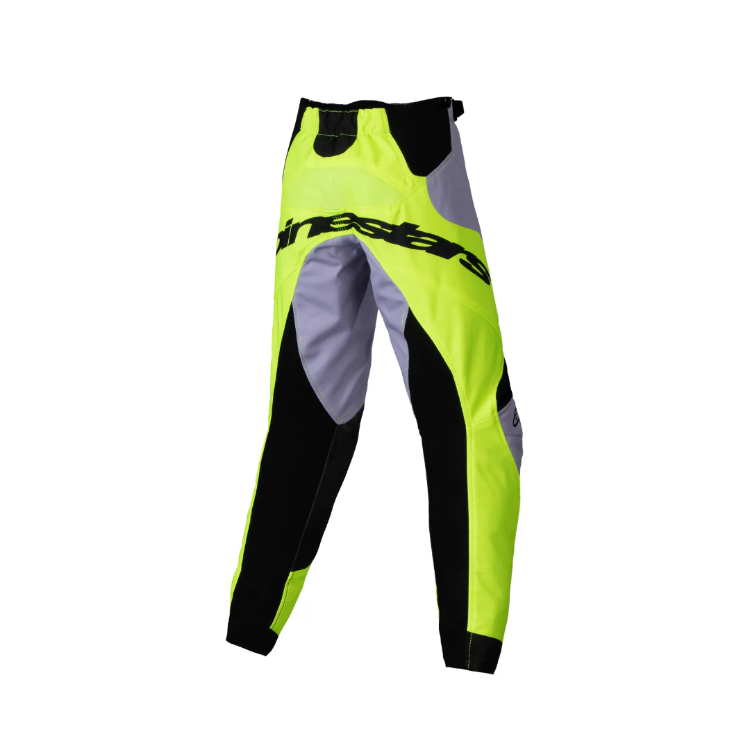 Alpinestars - 2025 Kids Racer Veil Gray Yellow Pants - Image 2