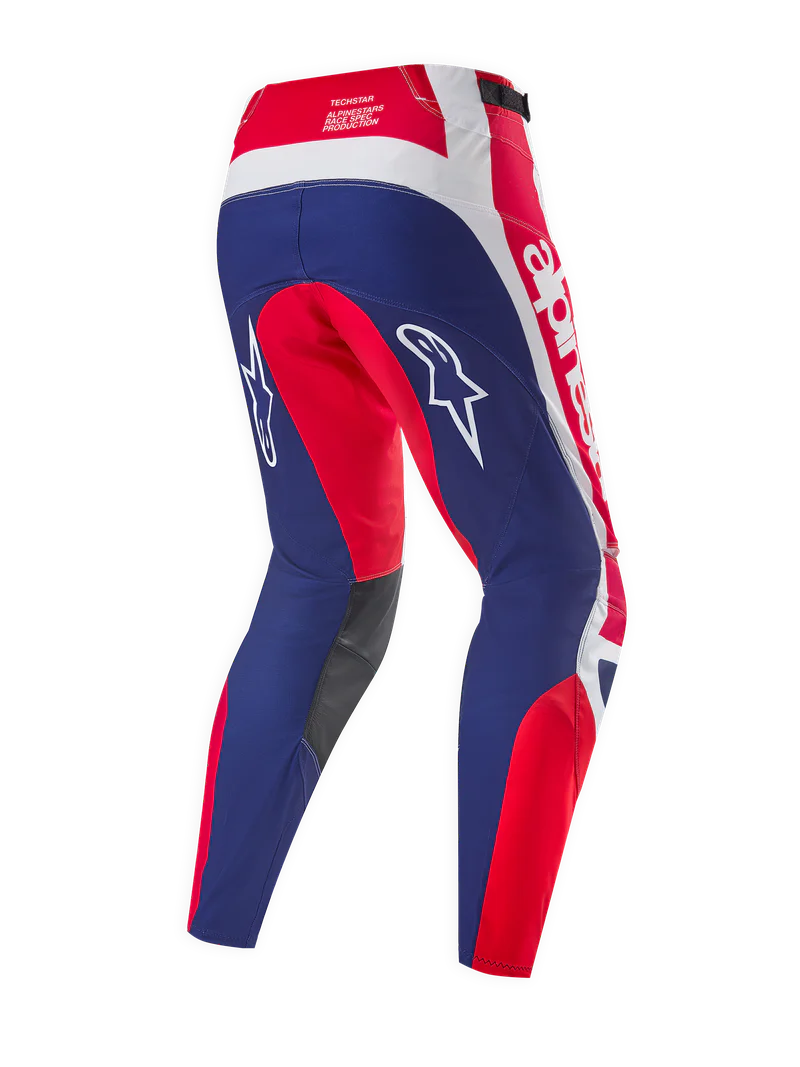 Alpinestars - 2025 LE Techstar Fortitude White/Red/Blue Pants - Image 2