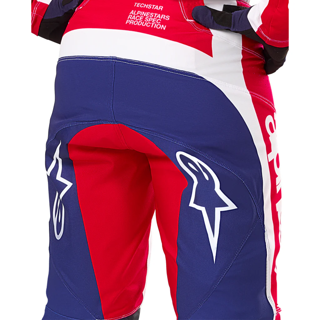 Alpinestars - 2025 LE Techstar Fortitude White/Red/Blue Pants - Image 4