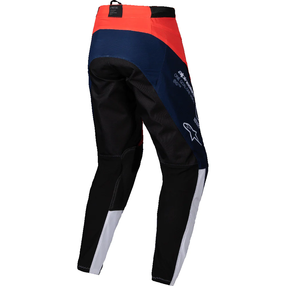 Alpinestars - 2025 Pro-Dura Navy Hot-Orange White Pants - Image 2
