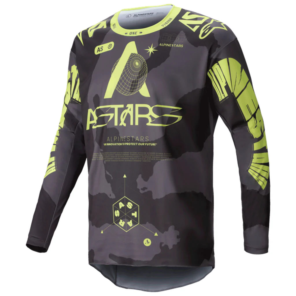 Alpinestars - 2025 Racer Hollow Dark-Camo Yellow MX Combo - Image 2