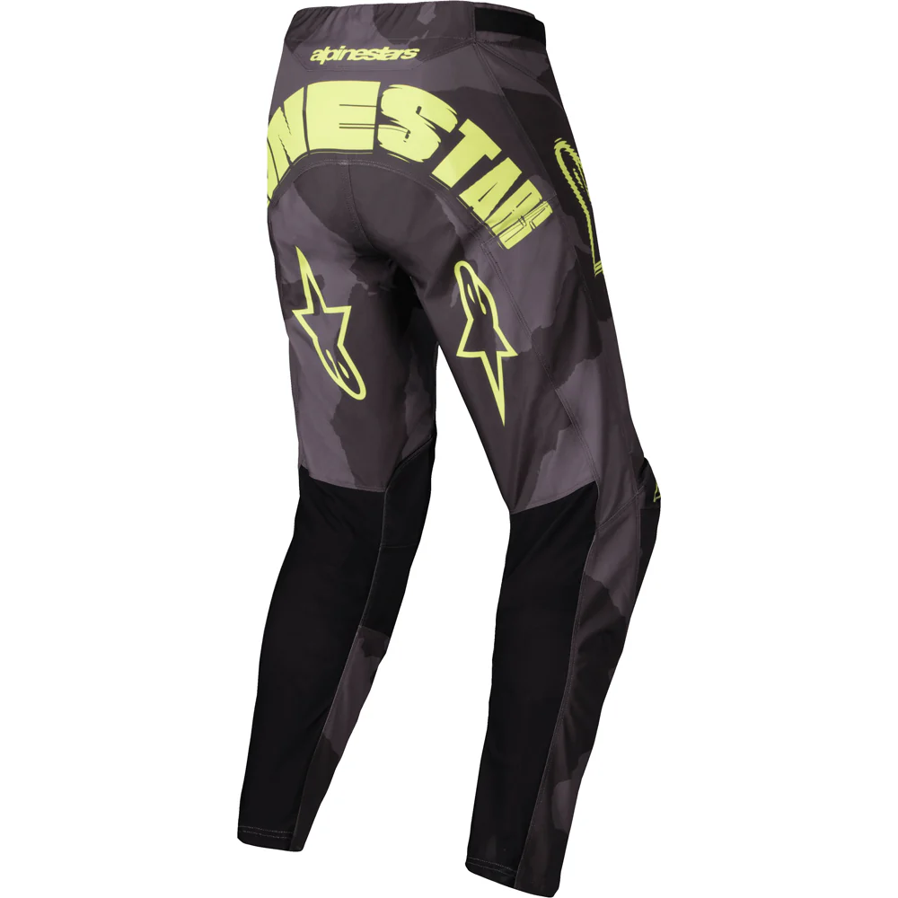 Alpinestars - 2025 Racer Hollow Dark-Camo Yellow Pants - Image 2