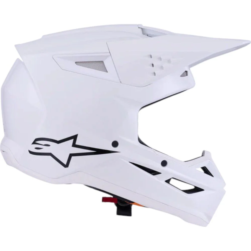 Alpinestars - 2026 SM3 Solid White Gloss Helmet - Image 5
