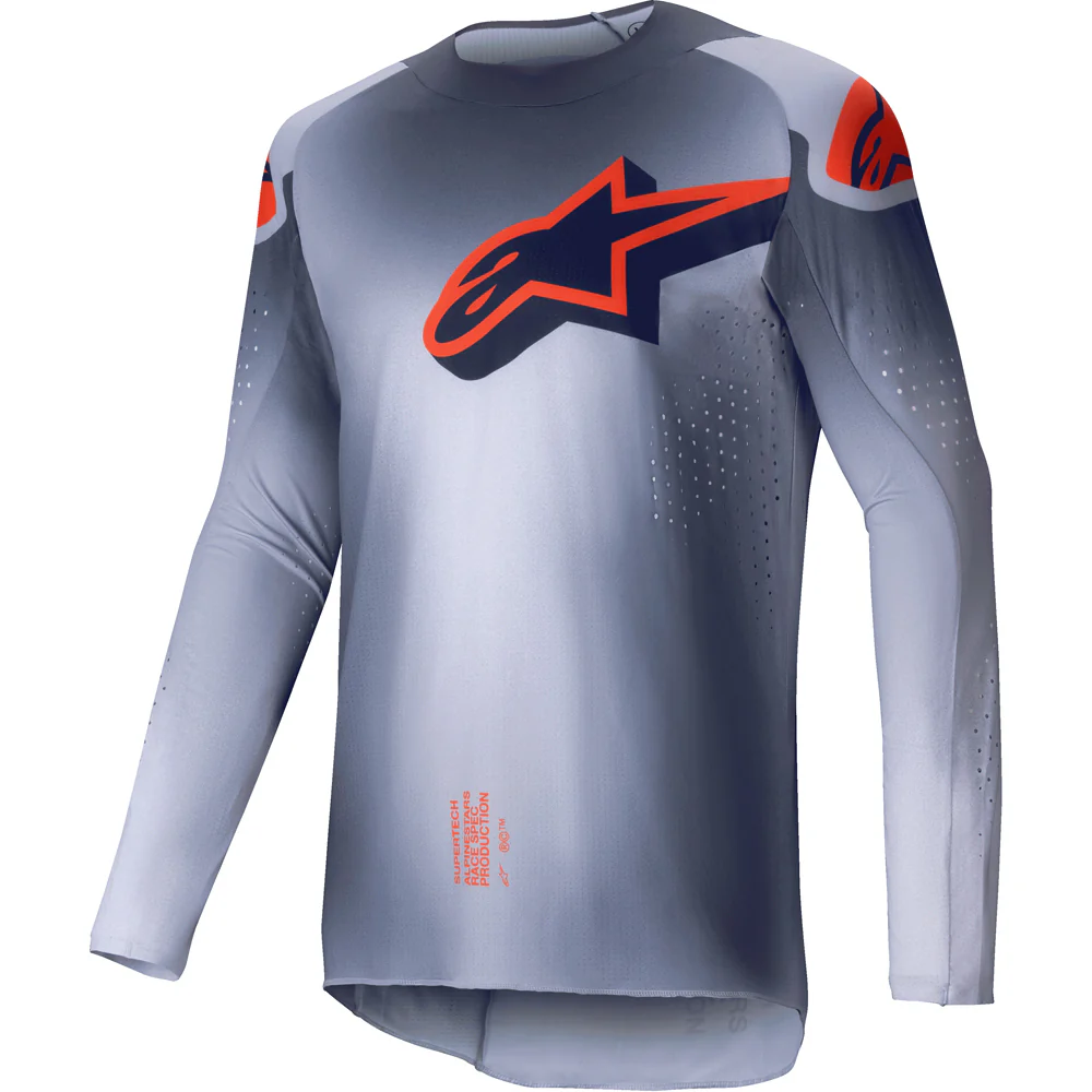 Alpinestars - 2025 Supertech Lipan Gray Orange Jersey
