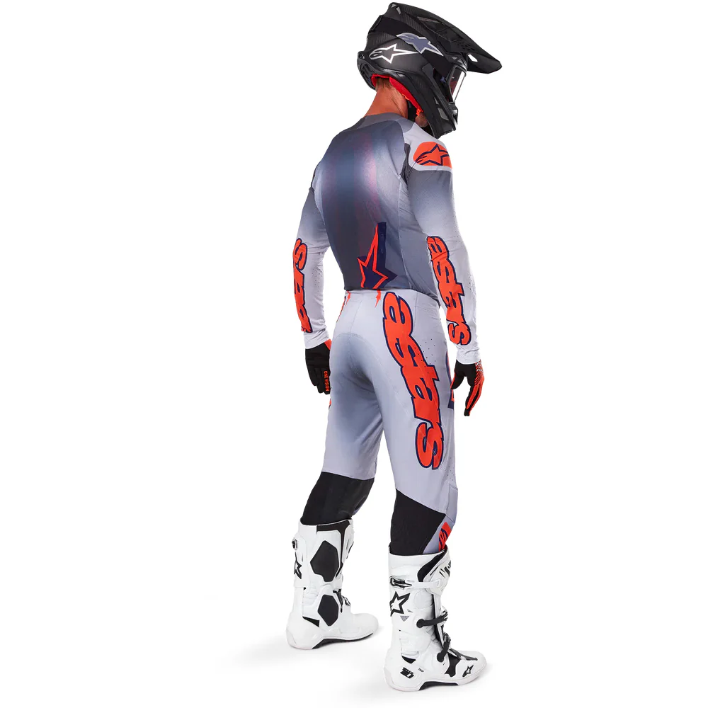 Alpinestars - 2025 Supertech Lipan Gray Orange MX Combo - Image 4