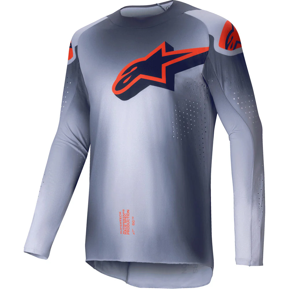Alpinestars - 2025 Supertech Lipan Gray Orange MX Combo - Image 5