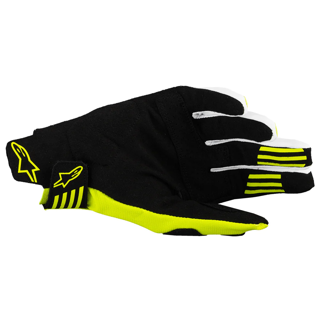 Alpinestars - 2025 Techstar Black Yellow Gloves - Image 2