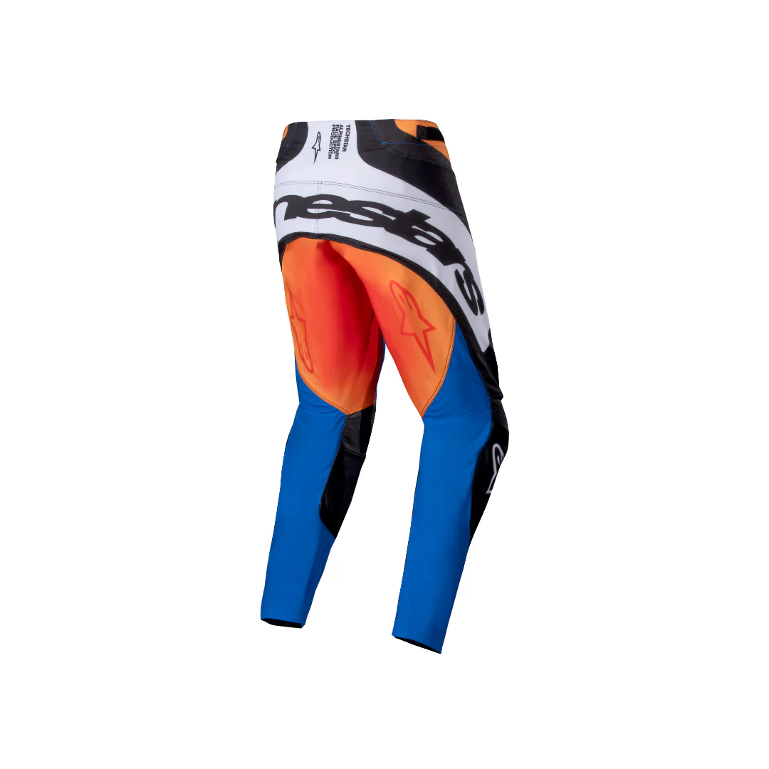 Alpinestars - 2025 Techstar Melt Orange Blue Pants - Image 2