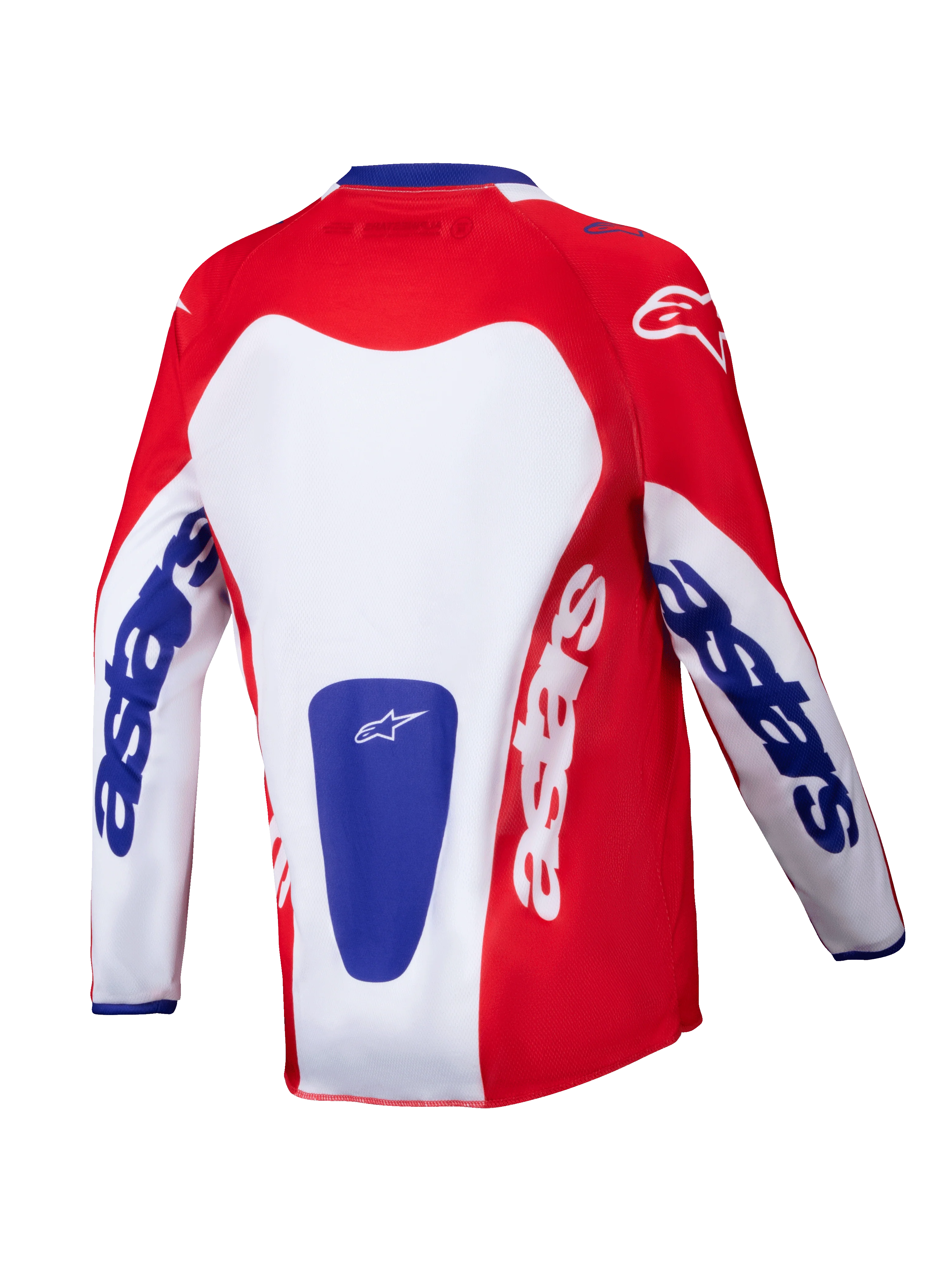 Alpinestars - 2025 Youth Racer Veil Bright-Red White Jersey - Image 2