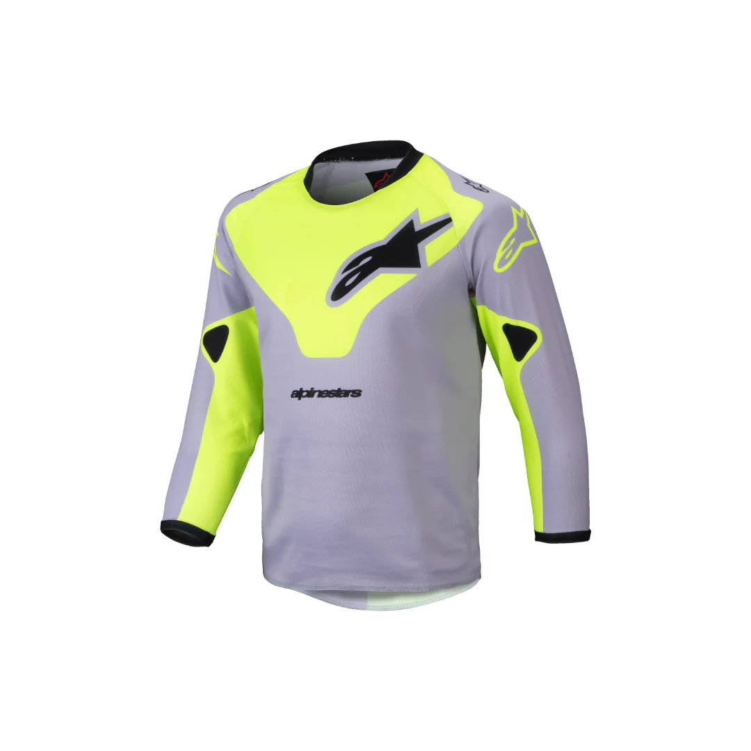 Alpinestars - 2025 Youth Racer Veil Grey Yellow Mx Combo - Image 2