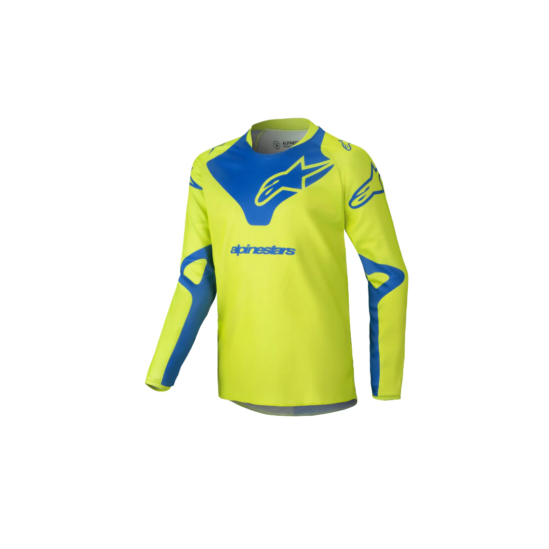 Alpinestars - 2025 Youth Racer Veil Yellow Blue Mx Combo - Image 2