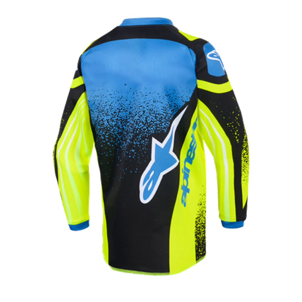 Alpinestars - 2026 Kids Racer Nomur Navy/Yellow/Blue Jersey - Image 2