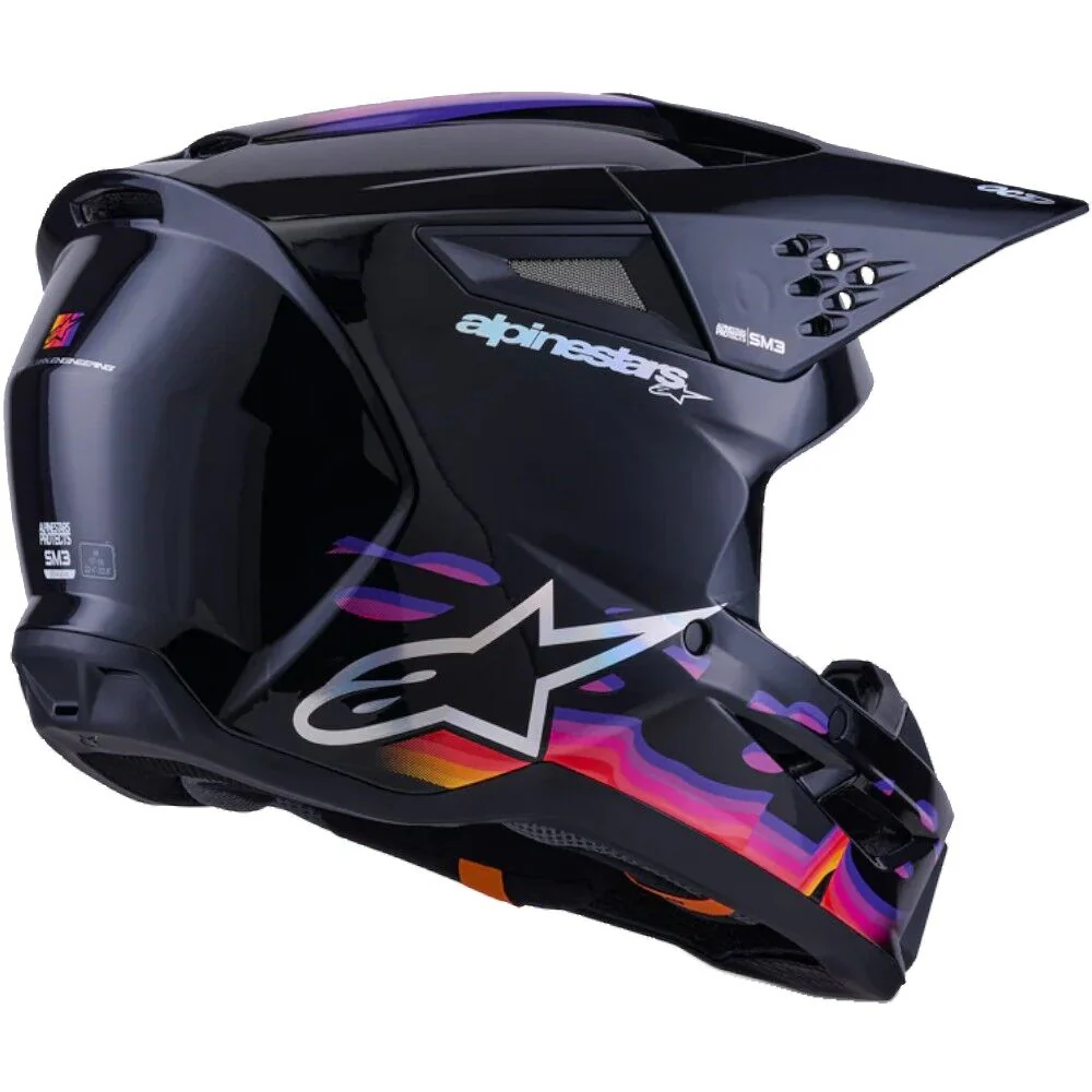 Alpinestars - 2026 SM3 Force Gloss Black Helmet - Image 2
