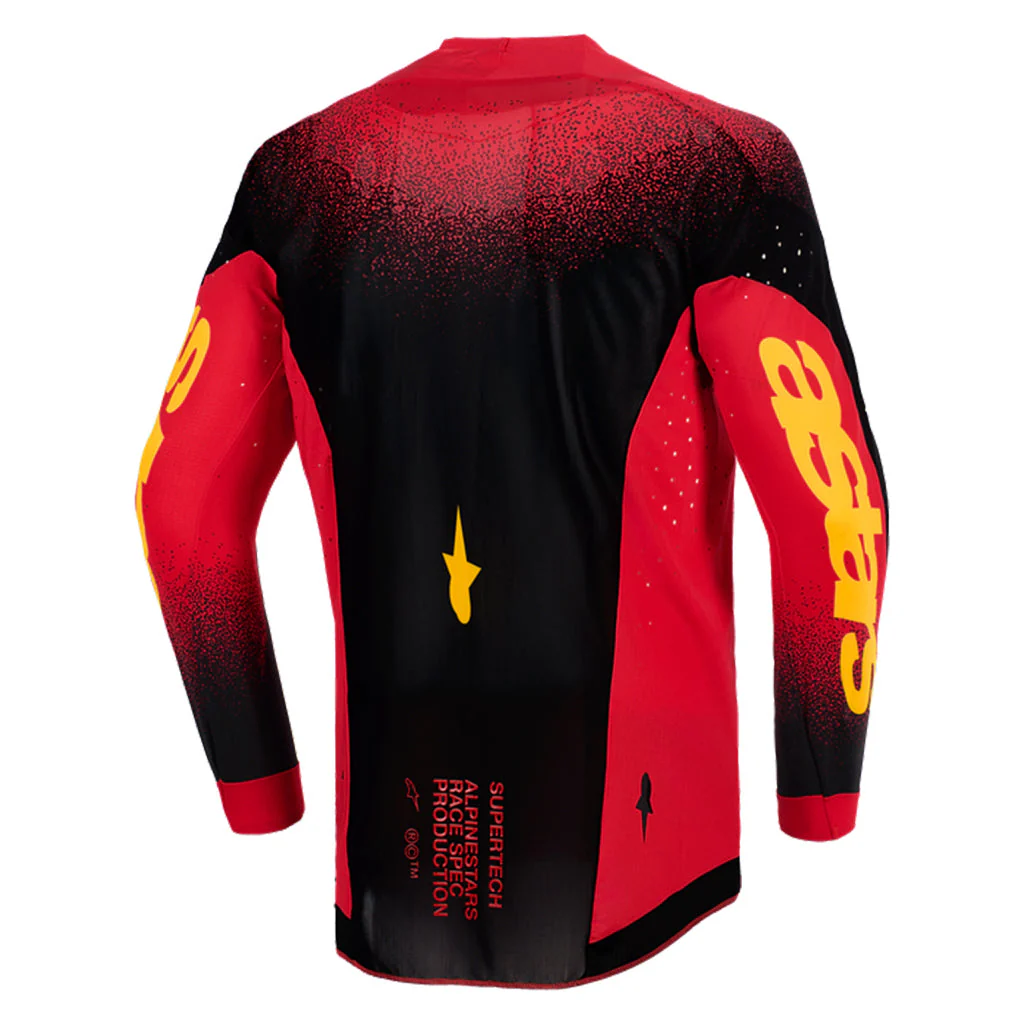 Alpinestars - 2026 Supertech Scenz Red/Black/Yellow MX Combo - Image 3