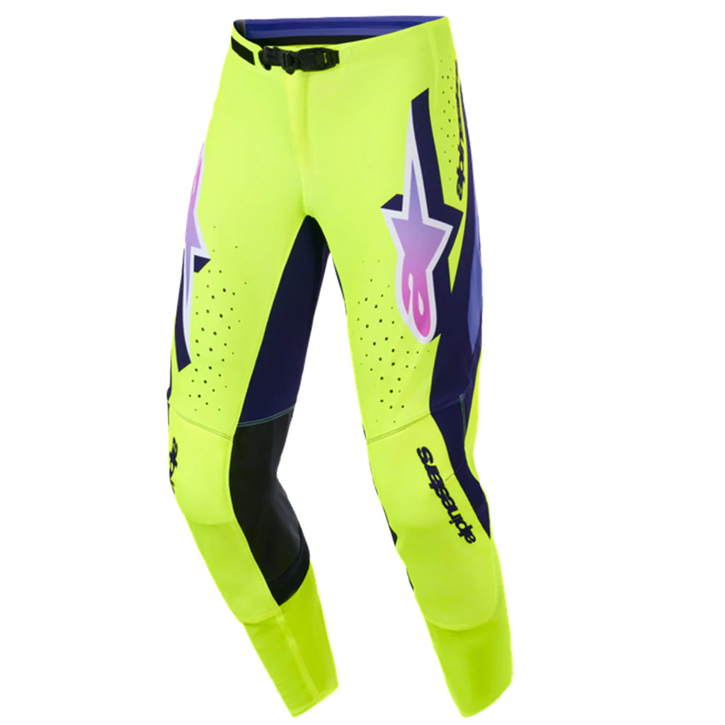Alpinestars - 2026 Supertech Vista Yellow/Purple/Black MX Combo - Image 4