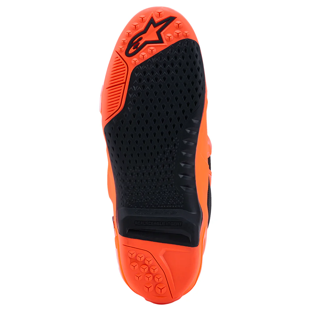 Alpinestars - 2026 Tech 10 Supervented Orange/Black/White MX Boots - Image 3