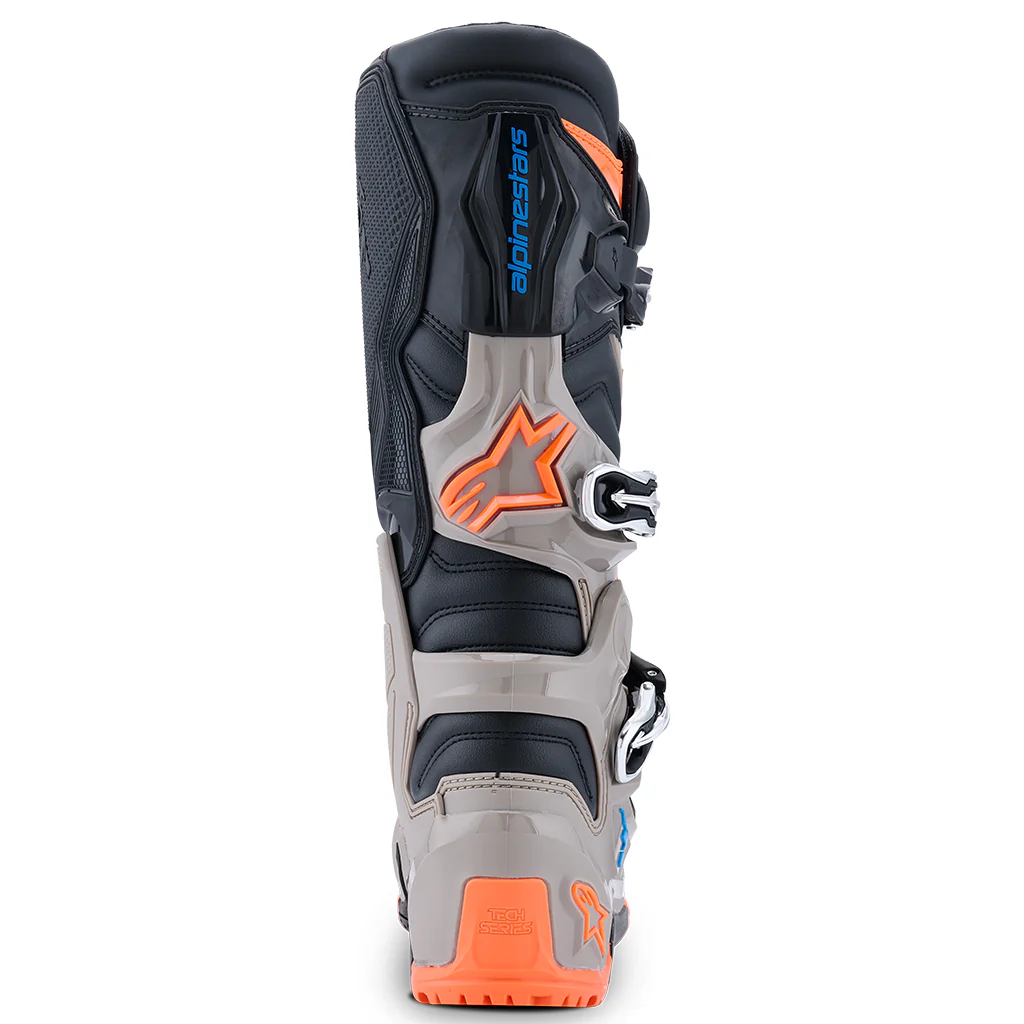 Alpinestars - 2026 Tech 7 Enduro Black/Gray/Orange Enduro Boots - Image 3