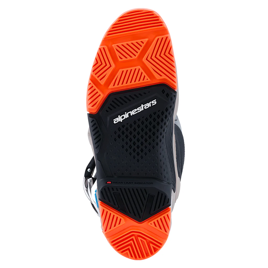 Alpinestars - 2026 Tech 7 Enduro Black/Gray/Orange Enduro Boots - Image 4