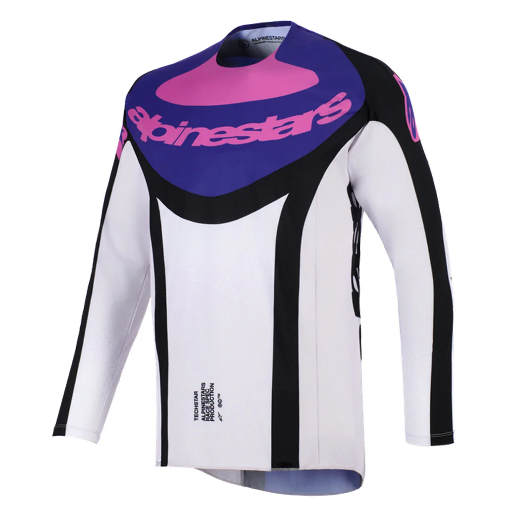 Alpinestars - 2026 Techstar Knif Black/Gray/Purple MX Combo - Image 2