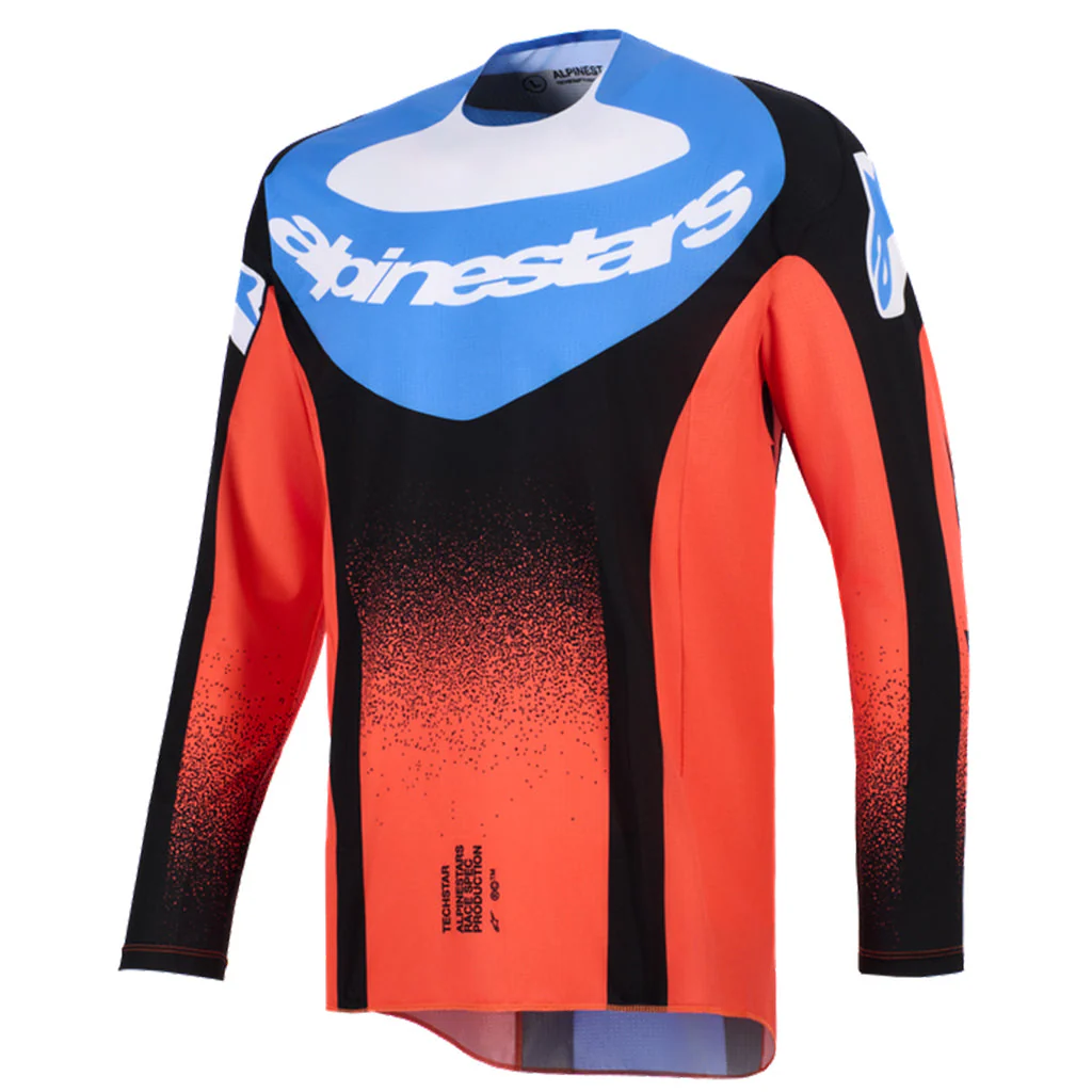 Alpinestars - 2026 Techstar Knif Orange/Black/UCLA Blue MX Combo - Image 2