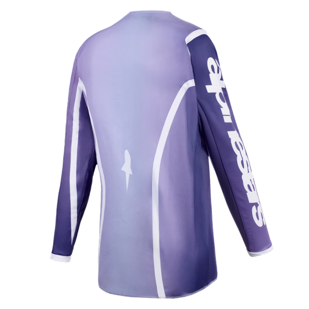 Alpinestars - 2026 Womens Fluid Apex Violet/White Jersey - Image 2
