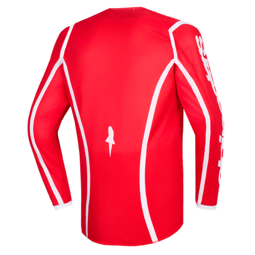 Alpinestars - 2026 Youth Fluid Apex Red/White Jersey - Image 2