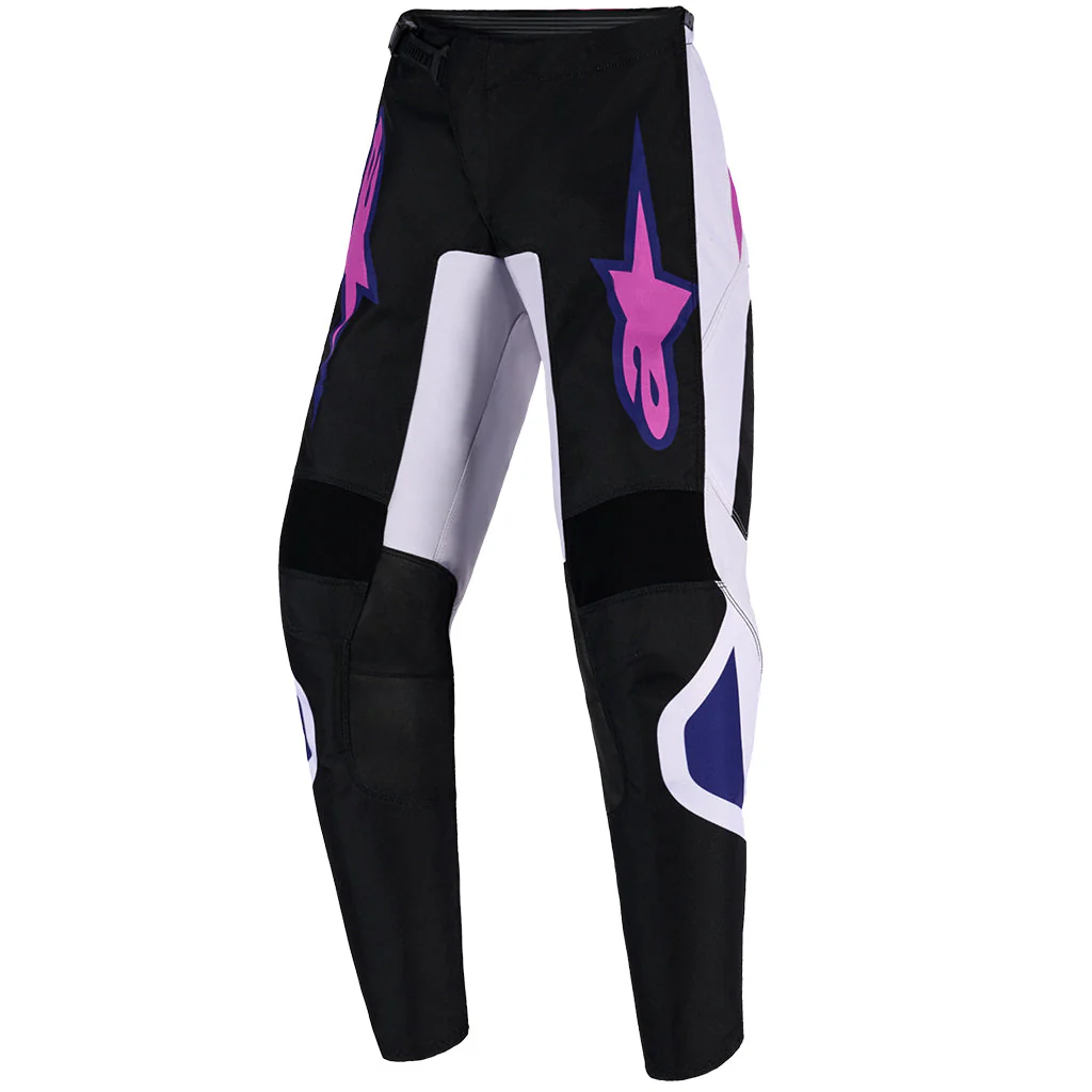 Alpinestars - 2026 Youth Fluid Grid Black/Gray/Purple MX Combo - Image 4