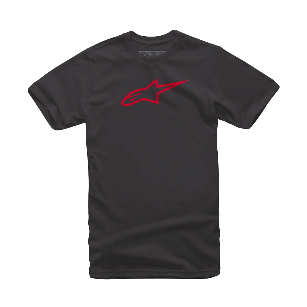 Alpinestars - Ageless Black Red Tee