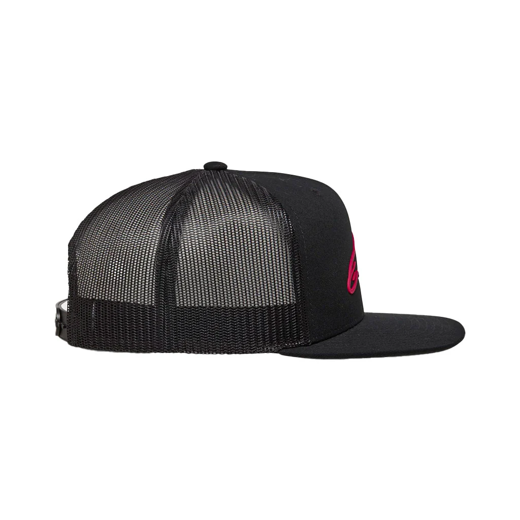 Alpinestars - Ageless Black Red Trucker Hat - Image 3