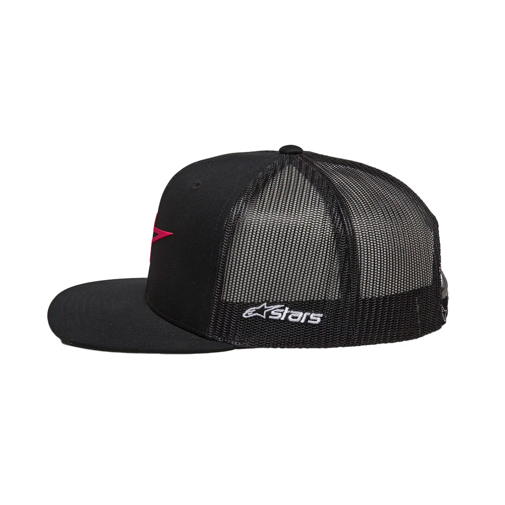 Alpinestars - Ageless Black Red Trucker Hat - Image 4