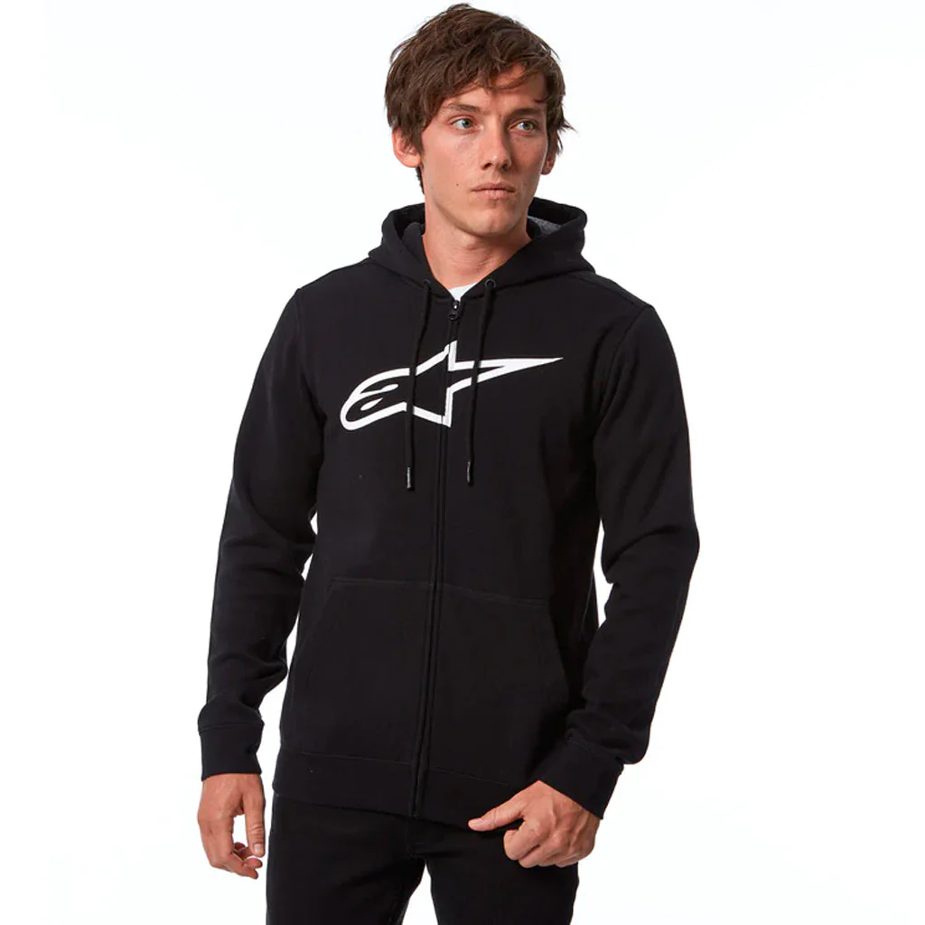 Alpinestars - Ageless Black/White Zip Hoodie - Image 3